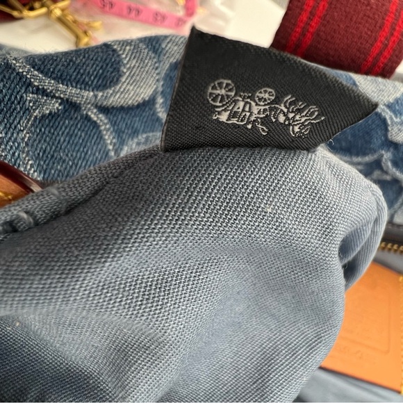 Coach Limited Edition Denim Signature Duffle Bag Archive Collection EUC with COA - Picture 15 of 16